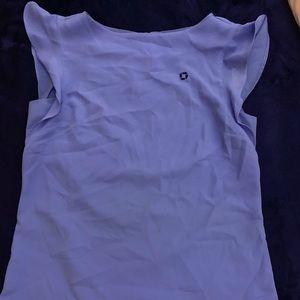 Flutter sleeve chase blouse